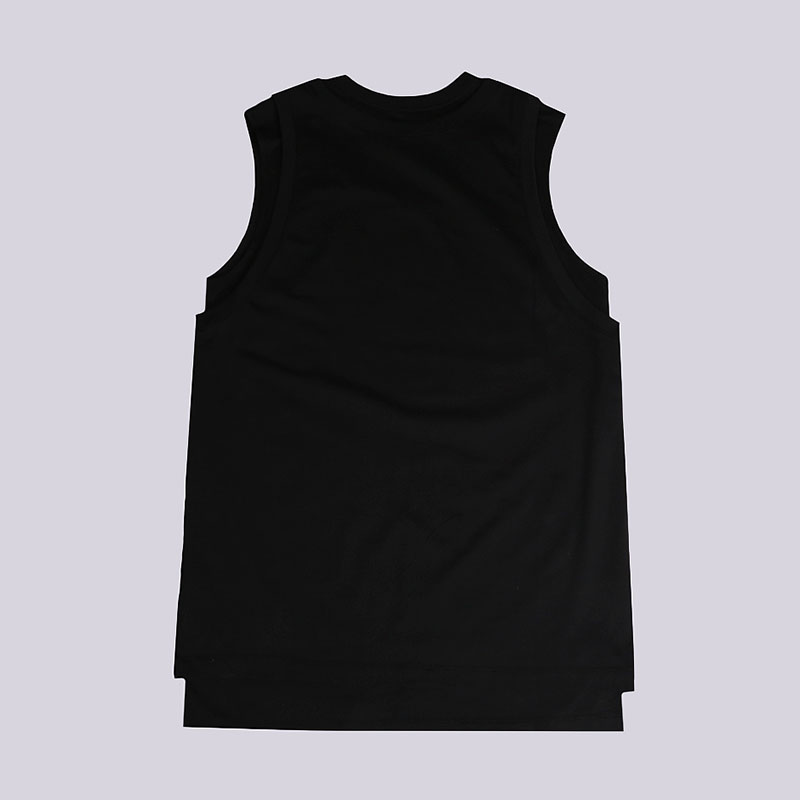 мужская черная майка Jordan Sportswear Double Layer Herren-T-Shirt 916031-010 - цена, описание, фото 3